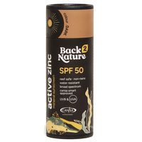 Back 2 Nature Active Zinc Mineral Sunscreen SPF 50 - Dark